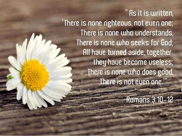 Romans 3:10-12