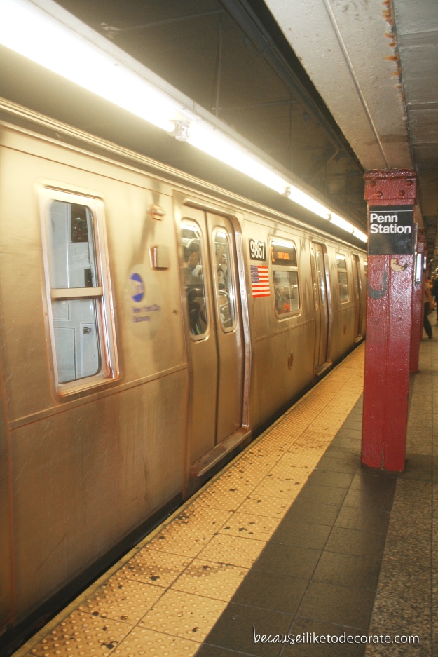 New York City subway - Penn Station